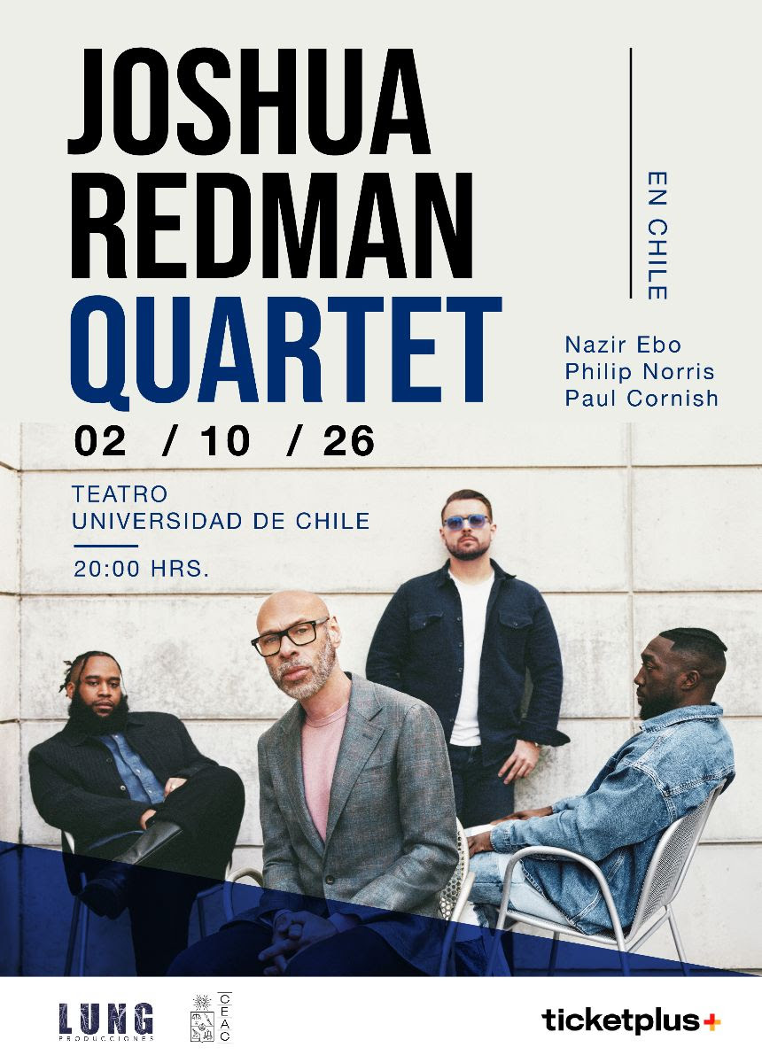 Joshua Redman vuelve a Chile en octubre